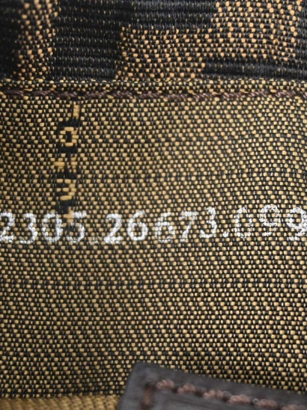 Fendi Brown Zucca Handbag - Picture 10 of 10